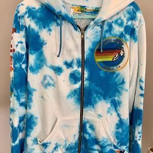 Aviator Nation Tie Dye hoodie- super rare!